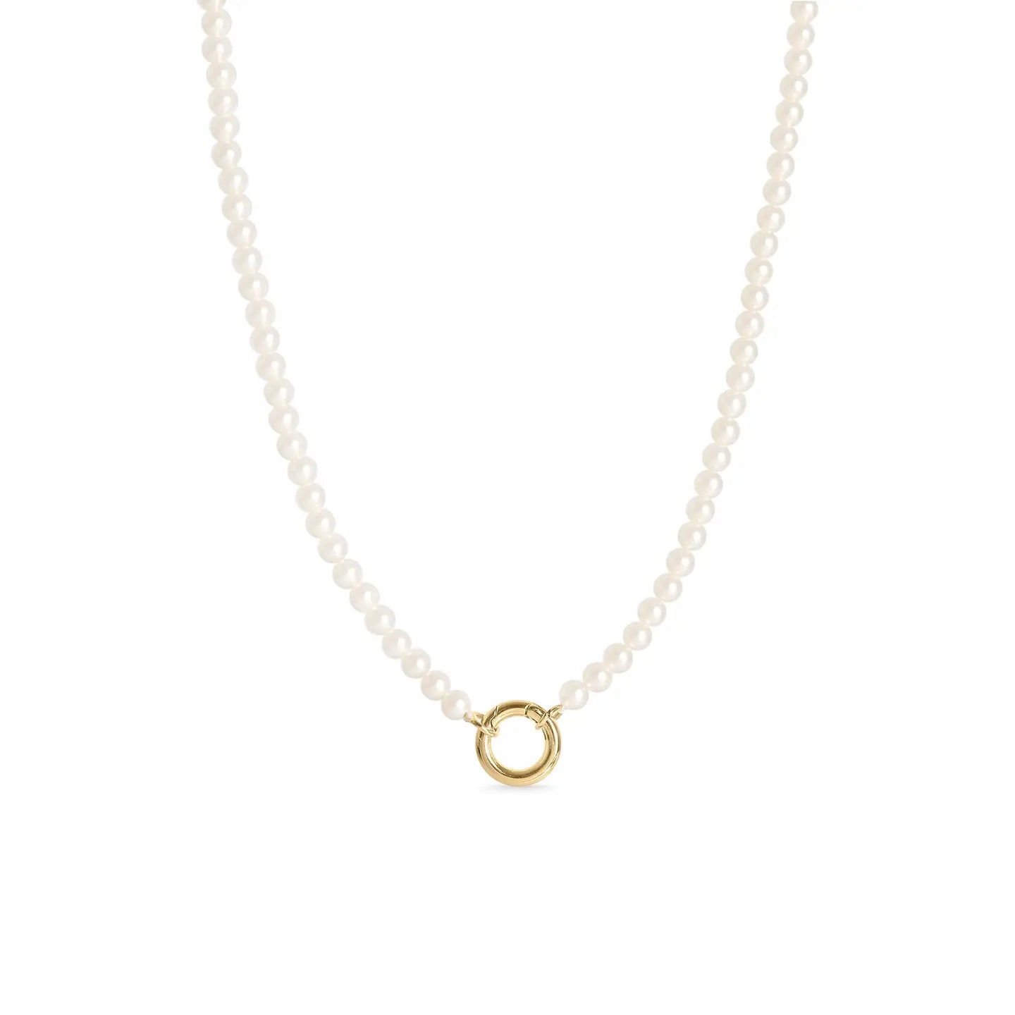 CHARM KEEPER NECKLACE - PEARL