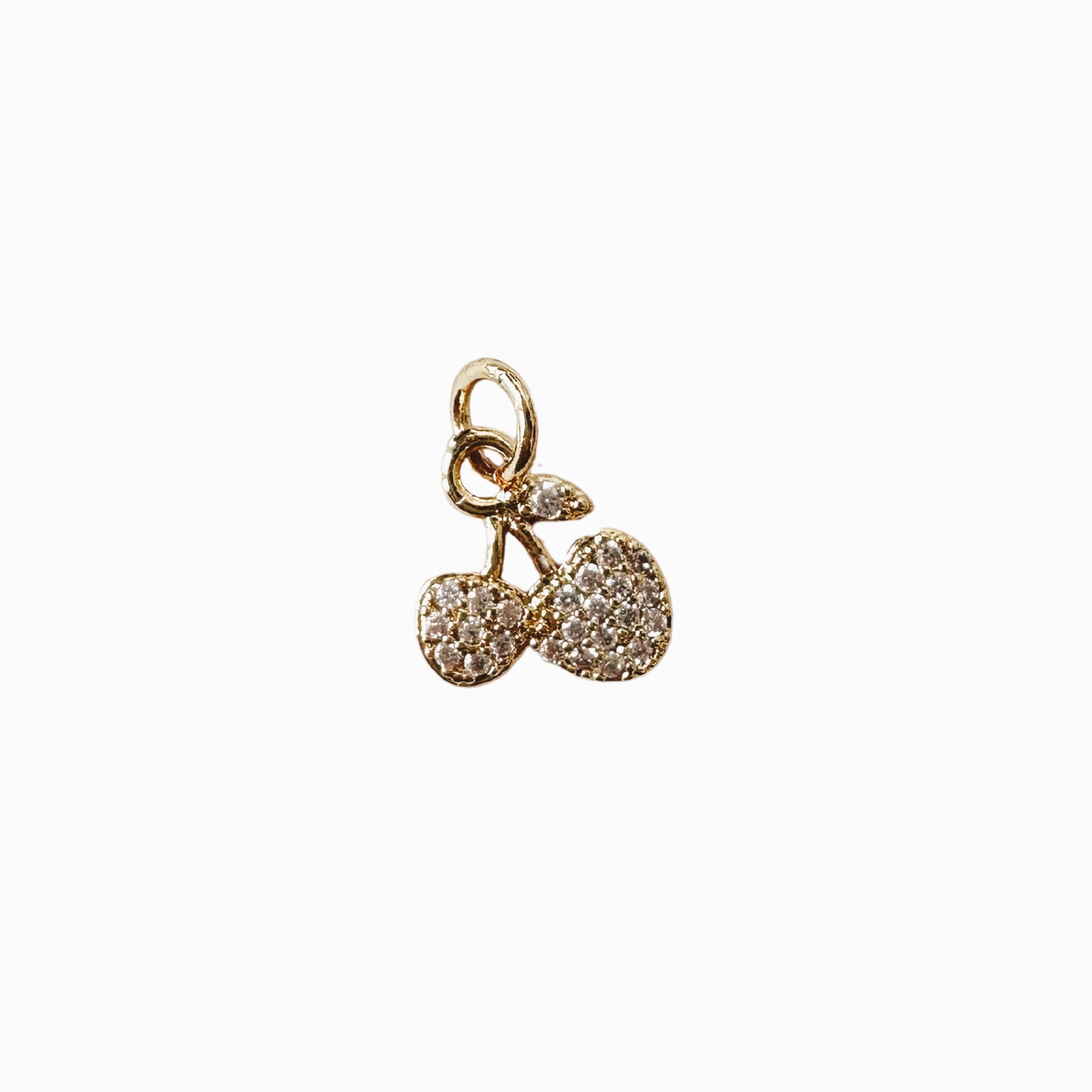CHERRY RHINESTONE CHARM